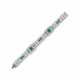 CARTIER ART DECO EMERALD AND DIAMOND BRACELET - photo 1