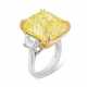 BULGARI COLOURED DIAMOND AND DIAMOND RING - photo 1 BULGARI COLOURED DIAMOND AND DIAMOND RING - photo 1