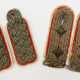 Preussen: Schulterklappen zur feldgrauen Uniform des Kürassier-Regiment „von Driesen“ (Westfälisches) Nr. 4 - 2 Paare. - Foto 1 Preussen: Schulterklappen zur feldgrauen Uniform des Kürassier-Regiment „von Driesen“ (Westfälisches) Nr. 4 - 2 Paare. - Foto 1