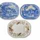 THREE TRANSFERWARE PLATTERS - Foto 1