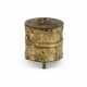 A SMALL INCISED GILT-BRONZE TRIPOD VESSEL AND COVER, LIAN - photo 1 A SMALL INCISED GILT-BRONZE TRIPOD VESSEL AND COVER, LIAN - photo 1
