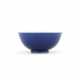 A LARGE BLUE-GLAZED BOWL - фото 1