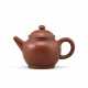 A MINIATURE YIXING TEAPOT AND COVER - photo 1