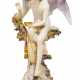 PORCELAIN FIGURINE OF CUPID, FEEDING NIGHTINGALES - Foto 1 PORCELAIN FIGURINE OF CUPID, FEEDING NIGHTINGALES - Foto 1