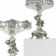 PAIR OF LARGE SILVER TABLE CENTRE PIECES WITH CUPID-STYLE ROCOCO - Foto 1 PAIR OF LARGE SILVER TABLE CENTRE PIECES WITH CUPID-STYLE ROCOCO - Foto 1