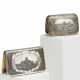TWO SILVER CIGARETTE ETUIS WITH MOSCOW VIEWS IN NIELLO DECOR - фото 1 TWO SILVER CIGARETTE ETUIS WITH MOSCOW VIEWS IN NIELLO DECOR - фото 1