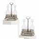 PAIR OF SILVER OIL CRUETS - Foto 1 PAIR OF SILVER OIL CRUETS - Foto 1