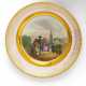 PORCELAIN PICTURE PLATE WITH ALTENBURG FOLK COSTUMES - photo 1 PORCELAIN PICTURE PLATE WITH ALTENBURG FOLK COSTUMES - photo 1