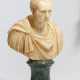 SMALL ALABASTER BUST OF JULIUS CAESAR - фото 1 SMALL ALABASTER BUST OF JULIUS CAESAR - фото 1
