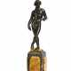ANTIQUE-STYLE BRONZE STATUE OF A MALE NUDE - photo 1 ANTIQUE-STYLE BRONZE STATUE OF A MALE NUDE - photo 1