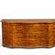LARGE WALNUT CHEST OF DRAWERS - photo 1 LARGE WALNUT CHEST OF DRAWERS - photo 1