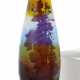 BULBOUS GLASS VASE 'PAYSAGE ALPIN' - photo 1 BULBOUS GLASS VASE 'PAYSAGE ALPIN' - photo 1