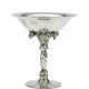 LARGE SILVER TABLE CENTREPIECE WITH GRAPE DECORATIONS - photo 1