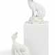 TWO WHITE PORCELAIN FIGURINES OF WOLVES FROM THE CENTREPIECE 'REINEKE FUCHS' - photo 1 TWO WHITE PORCELAIN FIGURINES OF WOLVES FROM THE CENTREPIECE 'REINEKE FUCHS' - photo 1