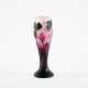 SMALL GLASS VASE WITH CLOVERLEAF - photo 1
