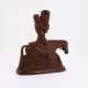 BOETTGER RED STONEWARE HORSEMAN AS CANDLESTICK - photo 1 BOETTGER RED STONEWARE HORSEMAN AS CANDLESTICK - photo 1
