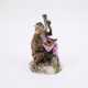PORCELAIN FIGURINE OF A RHESUS MONKEY - photo 1