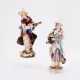 PORCELAIN FIGURINE OF MALABAR MAN AND WOMAN - фото 1