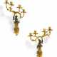 PAIR OF BRONZE APPLIQUES WITH CUPIDS LOUIS XV - фото 1 PAIR OF BRONZE APPLIQUES WITH CUPIDS LOUIS XV - фото 1