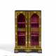 SMALL TORTOISESHELL DISPLAY CABINET WITH FINE BOULLE MARQUETRY - фото 1 SMALL TORTOISESHELL DISPLAY CABINET WITH FINE BOULLE MARQUETRY - фото 1