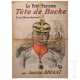 1. Weltkrieg, Propaganda Plakat "Tète de Boche" - Foto 1 1. Weltkrieg, Propaganda Plakat "Tète de Boche" - Foto 1