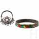 Mittelbyzantinischer Armring aus Glas und byzantinischer Silberohrring, 9. - 12. Jahrhundert - photo 1 Mittelbyzantinischer Armring aus Glas und byzantinischer Silberohrring, 9. - 12. Jahrhundert - photo 1