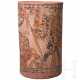 Figürlich bemalte Vase der spätklassischen Maya-Kultur, 7. - 9. Jhdt. n. Chr. - photo 1 Figürlich bemalte Vase der spätklassischen Maya-Kultur, 7. - 9. Jhdt. n. Chr. - photo 1