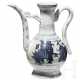 Blau-weiße Kanne, China, 20. Jhdt. - photo 1 Blau-weiße Kanne, China, 20. Jhdt. - photo 1