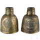 Zwei Mamluken-Gefäße mit Kupfer- und Silbereinlagen, spätes 19. Jhdt. - photo 1