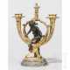 Ormolu-Bronzeleuchter mit weiblichem Akt, Frankreich, 19. Jhdt. - photo 1