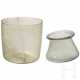 Zwei Glasbecher, wohl spätrömisch/um 1600 - photo 1 Zwei Glasbecher, wohl spätrömisch/um 1600 - photo 1