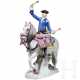 Paukenschläger zu Pferde, Johann Joachim Kaendler, um 1755 (Entwurf), Meissen, 20. Jhdt. (Ausführung) - photo 1