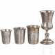 Vier Silberbecher, Russland, Moskau, 1882/1884 (zwei), Kiew, 1908 - 1917 (zwei) - photo 1 Vier Silberbecher, Russland, Moskau, 1882/1884 (zwei), Kiew, 1908 - 1917 (zwei) - photo 1
