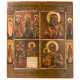Vierfelder-Ikone mit der Gottesmutter, Russland, 19. Jhdt. - фото 1