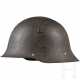 An early Bulgarian steel helmet with one decal - photo 1 An early Bulgarian steel helmet with one decal - photo 1