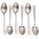 A collection of teaspoons "Dh", manufacturer Bracia Henneberg - photo 1