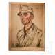 "Generaloberst Dietl" - Poster nach einer Wolfgang Willrich-Zeichnung 1942 - фото 1