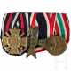 A 3-piece medal bar, with Memel Medal - photo 1
