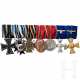 A seven-piece medal bar of an officer, recipient of the Bavarian Military Merit Order 4th Class - фото 1 A seven-piece medal bar of an officer, recipient of the Bavarian Military Merit Order 4th Class - фото 1