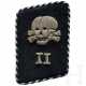 SS-Totenkopfverbände - an EM/NCO's single collar tab of a member of Sturmbann II - фото 1