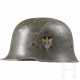 Generalmajor Hans Herrmann - an army double decal parade helmet - photo 1 Generalmajor Hans Herrmann - an army double decal parade helmet - photo 1