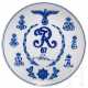 Infanterieregiment 67 von Seeckt - a Meissen porcelain plate - photo 1 Infanterieregiment 67 von Seeckt - a Meissen porcelain plate - photo 1