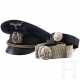 A visor cap and a dress belt for officials of the Kriegsmarine - photo 1