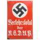 A wall plaque "Verkehrslokal der NSDAP" - photo 1 A wall plaque "Verkehrslokal der NSDAP" - photo 1