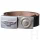 A Luftschutzwarndienst and a DLV belt buckle with belt - photo 1 A Luftschutzwarndienst and a DLV belt buckle with belt - photo 1