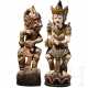 Lord Vishnu und Lord Hanuman als Krisständer, Indonesien, Bali, frühes 20. Jhdt. - Foto 1 Lord Vishnu und Lord Hanuman als Krisständer, Indonesien, Bali, frühes 20. Jhdt. - Foto 1