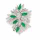 Jade-Diamond-Brooch - photo 1