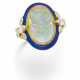 Opal-Diamond-Enamel-Ring - photo 1 Opal-Diamond-Enamel-Ring - photo 1