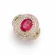 Tourmaline-Diamond-Ring - photo 1