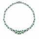 Opulent Emerald-Diamond-Necklace - photo 1 Opulent Emerald-Diamond-Necklace - photo 1